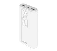 CARICABATTERIA CELLY POWERBANK 20000 EVOWH da 20W, Nero