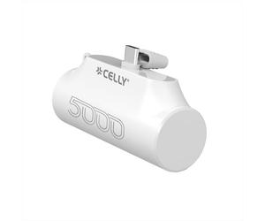 Celly - Powerbank 5000 Mah Pbc5000wh-white Celly