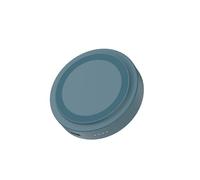 Celly, PowerBank Circle compatibile con tecnologia Magsafe con Capacità da 3000mAh, con USB-C e Ring Magnetico Incluso, Compatibile con Smartphone, Ricarica Rapida, Colore Blu Navy