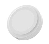 Celly, PowerBank Circle Magsafe con Capacità da 3000mAh, con USB-C e Ring Magnetico Incluso, Compatibile con Smartphone, Ricarica Rapida, Colore Bianco