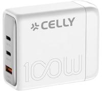 PS3GAN100WWH - Caricabatterie USB, 100 W, 2 USB-C, 1 USB-A, GaN