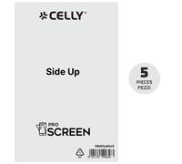Celly Proteggi schermo Smartphone PROFILM5UV PRO SCREEN FILM UV 5PZ CF