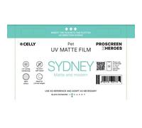 Celly Proteggi schermo Smartphone PROFILMPRO5UVM 5 PZ PRO UV MATT SYDNEY