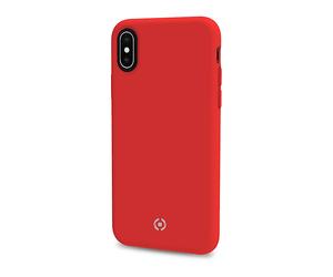 CELLY Protettiva FEELING999RD Custodia per Apple iPhone XS MAX, Rosso