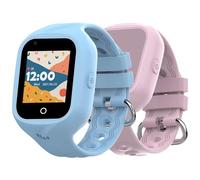 SMARTWATCH 4G PER BAMBINI - 2 CINTURINI (ROSA E BLU)