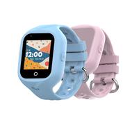 SMARTWATCH 4G PER BAMBINI - 2 CINTURINI (ROSA E BLU)
