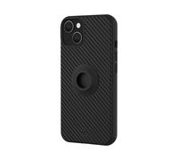 CELLY Snap Custodia per cellulare per Apple iPhone 13, Nero