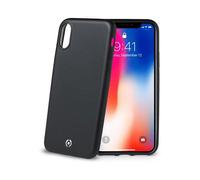 CELLY Soft Matt Custodia per Apple iPhone X, Nero
