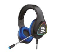 celly Cuffie Gaming con Microfono, con filo, Colore Nero - SPHEADPHONEPRO