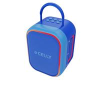 Celly - Speaker Bluetooth con 2 Microfoni Wireless, Luci RGB e Funzione Karaoke