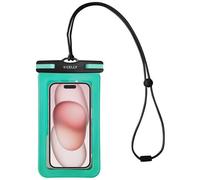 CELLY Splashbag TPU UP TO 6.9 INCHES Custodia Impermeabile per smartphone - Green