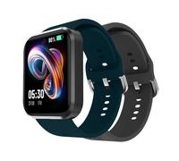 Celly TRAINERBEAT2BL Bluetooth 45mm TFT Nero Blu Silicone IP67 SpO2 Pulsometro Sonno