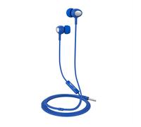 CELLY UP500BL AURICOLARI STEREO EAR 3.5MM CONTROLLO REMOTO CON MICROFONO E TASTO