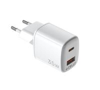 Celly UPTC1USB1USBC35 - Caricabatteria da rete doppia porta USB-C e USB-A, 35W