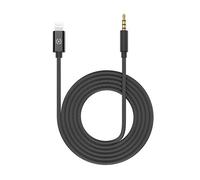 Celly USBLIGHT35MMBK cavo per telefono cellulare Nero 1 m 3,5mm Lightning - Nouvo