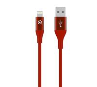 Celly USBLIGHTCOL3MRD cavo Lightning 3 m Rosso - Nouvo