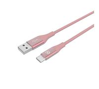 Celly Cavo USB USBTYPECCOLORPK USB A a USB C, USB 2.0, 1 m, Rosa
