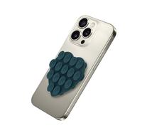 Celly, Ventosa a Forma di Cuore Per Telefono con Ventose in Silicone, Supporto Portacellulare Versatile, Colore Blu, 7,5 x 6 cm