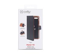 CELLY WALLY Custodia per cellulare per Honor HONOR 10, Nero