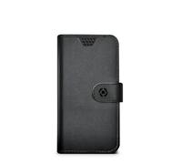 Celly WALLY UNICA custodia protettiva per telefoni cellulari 10,2 cm (4 ) Custodia con portafoglio Nera Tutte le marche - Nouvo