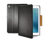Celly wallyt37 Custodia in Finta Pelle Nero per Tablet iPad PRO 9.7