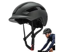 Celmets da ciclismo per adulti con visiera | Cappello di protezione della testa dello skateboard regolabile - Cappello protettivo per la testa di abbigliamento traspirante per uomo, donna