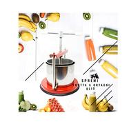 CELMS TORCHIETTO Premitutto capacità di Premitura 5kg con Certificazione Alimentare Ferro e Acciaio Inox 430 Made in Italy per Pomodori Melanzane Ortaggi Succhi Frutta e Olio (5kg)