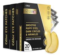 Celor - Cerotti sotto gli occhi gonfiati e occhiaie, maschere per gli occhi con aminoacidi e collagene, cura degli occhi per le rughe, regalo di compleanno per le donne, cura della pelle,