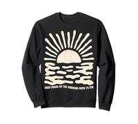 Celtic Blessing e Deep Peace come Surfer's Wave Art Felpa