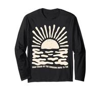 Celtic Blessing e Deep Peace come Surfer's Wave Art Maglia a Manica
