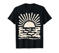 Celtic Blessing e Deep Peace come Surfer's Wave Art Maglietta