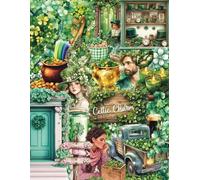 Celtic Charm: St. Patrick’s Day Cut & Collage Book for Junk Journaling Glue Booking