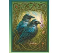 Celtic Crow Journal - Hidden Grove Edition 8.5″ × 11″ (180 Lined Pages): Norse Raven, Corvid & Crow Lover’s Journal for Oracle & Tarot Records, ... Writing, Dream Diary or Shadow Work!