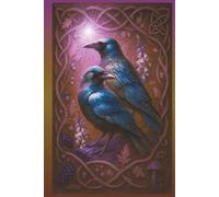 Celtic Crow Journal - Twilight Edition 6″ × 9″ (180 Lined Pages): Norse Corvid Raven Songbird Writing Notebook for Manifestation, Gratitude, Dream & Shadow Work, Tarot Journaling