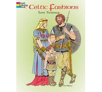 Celtic Fashions: Coloring Book