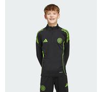 Celtic FC Tiro 25 Competition Top da allenamento Bambini Black / Semi Solar Green 11-12A