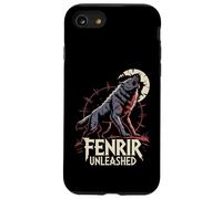 Celtic FENRIR Lupo Mitologia Norrena Nordic Viking Custodia per iPhone SE (2020) / 7/8