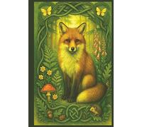 Celtic Fox Journal - 6″ × 9″ Woodland Edition (180 Lined Pages): Norse Writing Notebook & Coloring page. Ideal for Poetry, Gratitude Manifesting, Dream & Shadow Work, Tarot or Oracle Diary!