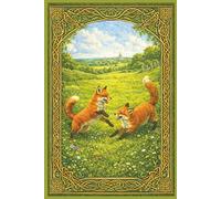 Celtic Fox Journal - Running Free Edition 6″ × 9″ (150 Lined Pages): Norse Writing Reflection Notebook for Gratitude, Dream & Shadow Work, Tarot & Oracle Records, Poetry & Creative Journaling