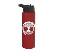Celtic Irlanda vichinga celtica nodo albero Stainless Steel Insulated Water Bottle