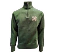 Celtic Knot Sage 1/4 Zip Jumper