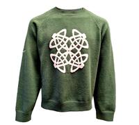 Celtic Knot Sage Crew Neck Jumper