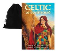 CELTIC Lenormand Carte Oracle 45 Con Sacchetto In Velluto by US Games
