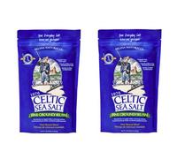 Celtic Sea Salt Borsa sigillabile, ideale per cucinare e cuocere, decapare o finire, senza glutine, kosher 1 libbra. (2 pezzi) Terra fine