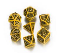 Celtic Set Di Cubi 3D Revisionato - 7 Pezzi - Giallo E Nero