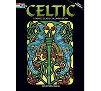 Celtic Stained Glass Coloring Book