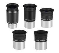 CelticBird Kit oculare telescopico da 3,2 cm con 5 oculari Plossl da 4 mm/8 mm/12,5 mm/25 mm/32 mm, lenti ottiche completamente multirivestite, struttura in metallo, adatta per telescopio astronomico