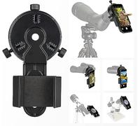 Celticbird Newest Smartphone Scope Adapter- Supporto per telefono che funziona con cannocchiali& binocoli& monoculari& telescopi& microscopi