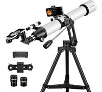 CELTICBIRD Refraktier astronomico telescopico per adulti e principianti - telescopio da viaggio AZ supporto con zaino, filtro lunare, adattatore telefono 90800