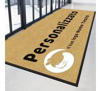 Celtty Tappeto Commerciale Personalizzato con Logo Testo, Tappeti Zerbino di Benvenuto Impresa Personalizzati per Ristoranti, Bar, Hotel, Supermercati, Zerbino d'ingresso per Uffici